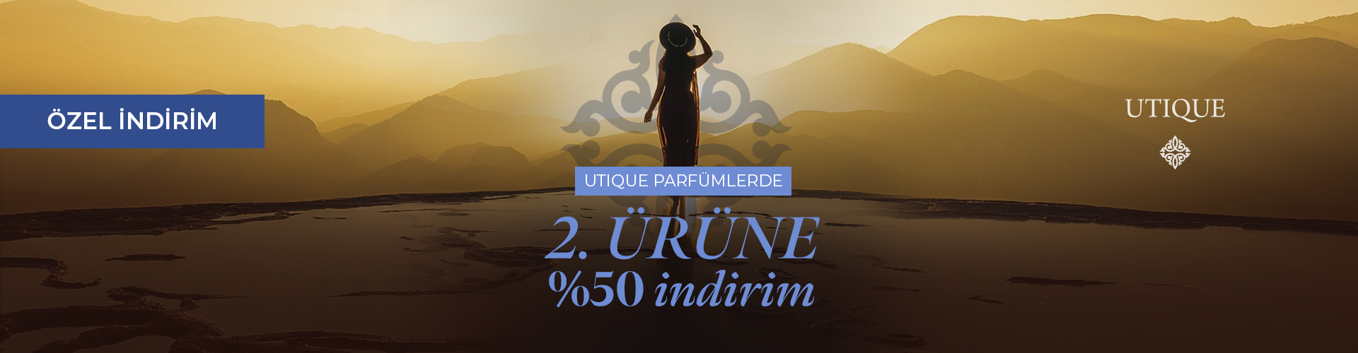 UTİQUE PARFÜMLERDE 2. ÜRÜNE %50 İNDİRİM