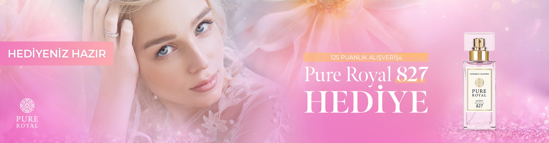 FREE PURE ROYAL 827 ON OVER 125 POINTS PURCHASES 